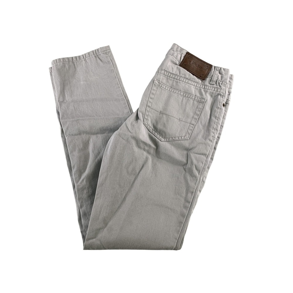 Polo Ralph Lauren Jeans Mens 34 Straight Fit Classic Five Pocket Embroidered RL